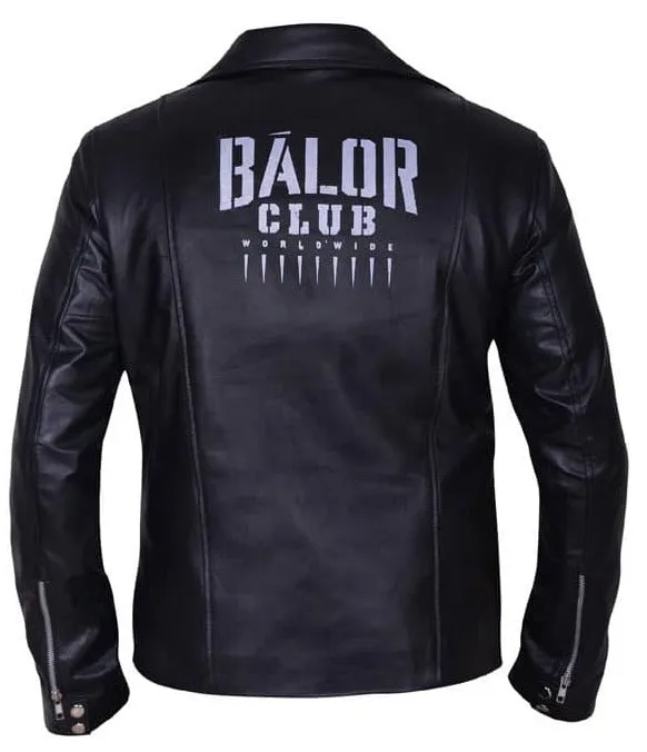WWE Finn Balor Black Leather Jacket