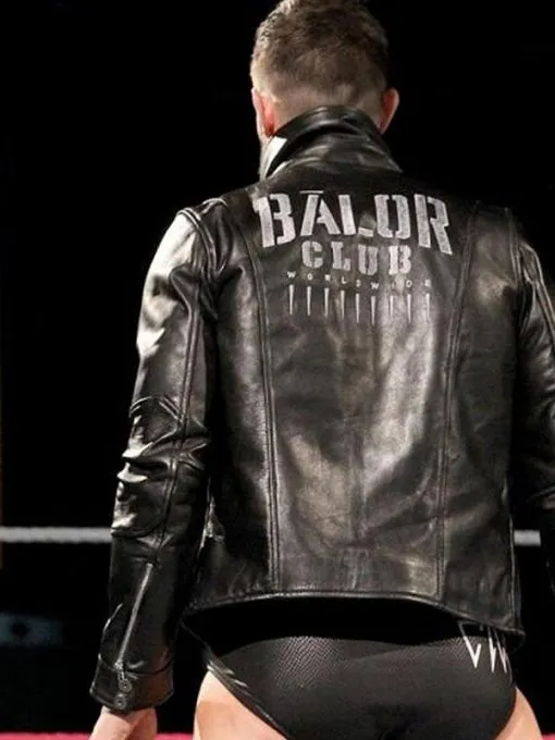 WWE Finn Balor Black Leather Jacket