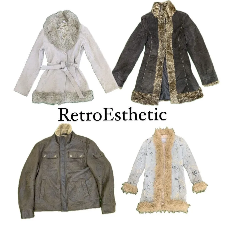 Y2K/Vintage UNIQUE SUEDE JACKETS (DR-067)